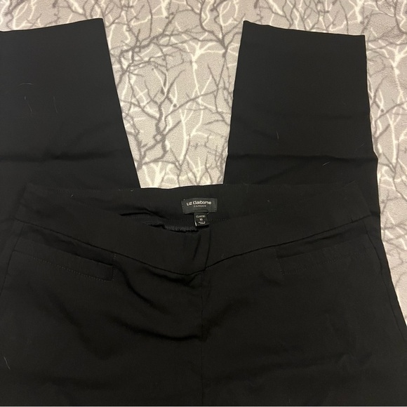 Liz Claiborne Black Trouser Pant Size 16 - Picture 6 of 6